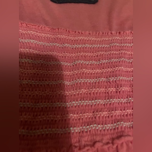 Abercrombie and fitch babydoll top coral y2k vintage top - Picture 4 of 6